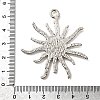 Tibetan Style Alloy Sun Pendant Cabochon Settings LS-X-TIBEP-Q043-079-RS-3