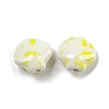 Shell Shape Handmade Porcelain Beads X1-PORC-E022-01C-2