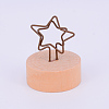Wood Name Card Holder AJEW-WH0119-14-2