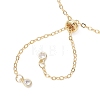 2MM Brass Cable Chain Slider Bracelet Making AJEW-JB01560-4