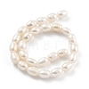 Natural Cultured Freshwater Pearl Beads Strands PEAR-P062-06D-3