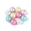 UV Plating Opaque ABS Plastic Beads KY-Q006-06-1