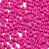 Baking Paint 6/0 Glass Seed Beads SEED-S004-Y7-2