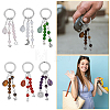 Natural Gemstone Keychains KEYC-AB00080-6