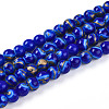 Baking Paint Glass Beads Strands DGLA-N010-6mm-05-1