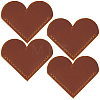 4Pcs Leather Bookmarks AJEW-CL0005-36-8
