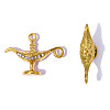 304 Stainless Steel Pendants STAS-OY015-5G-1