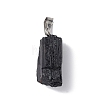 Natural Black Tourmaline Pendants LS-G-F739-01P-3