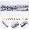 5Yards Polyester Lace Ribbon OCOR-GF0006-20C-6