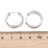 Brass Hoop Earrings EJEW-Q015-21A-P-6