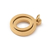 304 Stainless Steel Charms
with Jump Ring LS-STAS-R001-02G-O-2