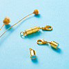 Brass Magnetic Clasps Converter KK-TAC0001-01G-4