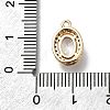 Brass Micro Pave Cubic Zirconia Pendants KK-D312-09G-02-3