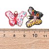 Alloy Enamel Pendants ENAM-P263-01G-3