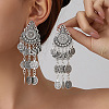 Alloy Crystal Rhinestone Chandelier Earrings for Women WG1C2F6-04-2