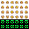 50G Luminous Transparent Acrylic Beads OACR-TAD0001-01C-1