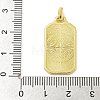 Rack Plating Brass Enamel Pendants KK-Z067-21G-3