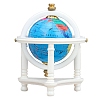 Plastic Tripod Vertical Globe Miniature Ornaments PW-WGAAB9D-03-1