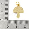 Brass Enamel Pendants KK-B114-17G-01-3