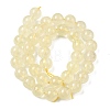 Natural Lemon Quartz(Heated) Beads Strands G-B167-A11-10mm-3