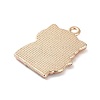 Alloy Enamel Pendants ENAM-M060-01KCG-06-2