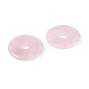 Natural Rose Quartz Big Pendants G-T144-43B-2
