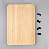 Wood Clip On Safa Table ODIS-WH0108-095-1