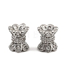 Brass Micro Pave Cubic Zirconia Beads KK-K374-21P-1