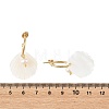 304 Stainless Steel & Natural Freshwater Shell Stud Dangle Earrings EJEW-JE07496-6