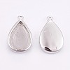 Brass Pendant Cabochon Settings LS-ZIRC-E149-27P-1