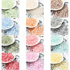 Frosted Glass Beads FGLA-D300-01-2