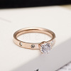 201 Stainless Steel Rhinestone Finger Rings for Women FS-WGA8964-01-1