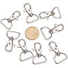 Zinc Alloy Swivel Lobster Claw Clasps IFIN-PH0013-01-4