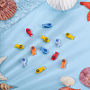 Handmade Porcelain Beads PORC-TADJ0002-02-4