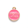 Alloy Enamel Pendants LS-X-ENAM-S124-01B-03F-3