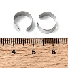 304 Stainless Steel Ear Cuff Findings STAS-G379-01P-3