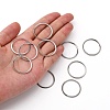 201 Stainless Steel Linking Rings X-STAS-F192-001P-03-4