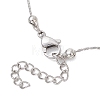 1MM 304 Stainless Steel Boston Link Chain Bracelet Making AJEW-JB01519-4