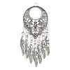Tibetan Style Alloy Big Pendants AL-CBAAECB-02AS-G-1