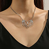 Halloween Zinc Alloy & Iron Pendant Necklaces FS-WG5FEAB-04-1