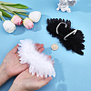 4Pcs 2 Colors Feather Wings Costume for Dolls Miniature Accessories DIY-ME0003-63-4
