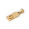 304 Stainless Steel Pendants LS-STAS-Z120-03D-G-2