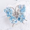 Raw Natural Aquamarine Chip Mineral Specimen Display Decorations PW-WG29201-14-1