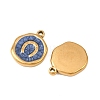 304 Stainless Steel Enamel Pendants STAS-P425-01G-09-2