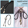 12Pcs 3 Colors Alloy Cord Ends FIND-GF0009-09-5