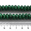 Synthetic Malachite Beads Strands G-P559-A04-02-5