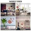 1 Set Plastic Mirror Wall Stickers AJEW-CN0001-65C-5