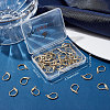 50Pcs 304 Stainless Steel Leverback Earring Findings STAS-BBC0001-44G-7