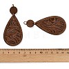 Wood & Leather Big Pendants WD-CBAE7F9-01A-3