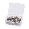 Non-Tarnish Nickel Plated Steel T Pins for Blocking Knitting FIND-D023-01P-01-4